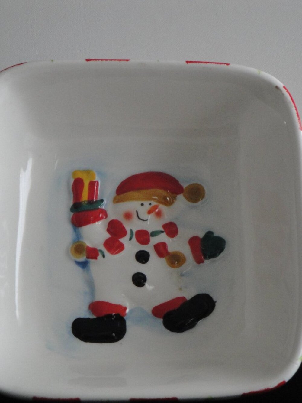 Decorative Christmas plate